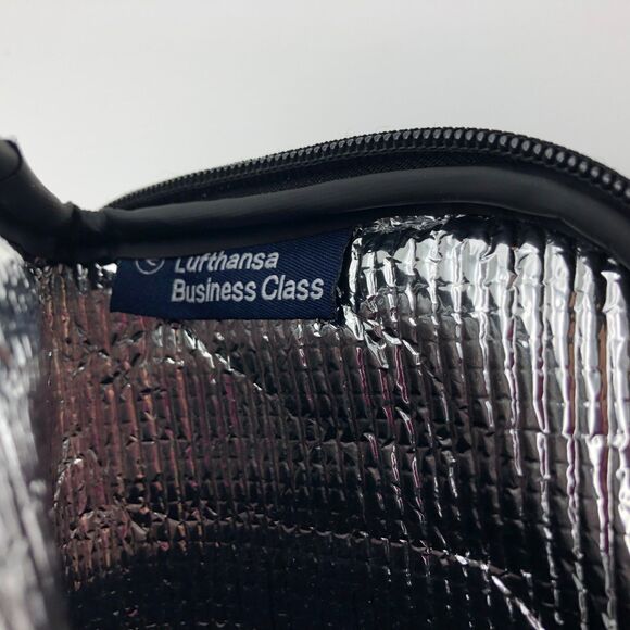 Lufthansa Porsche Design Business Class Amenity Insulated Cooler Bag Rare - Picture 3 of 4
